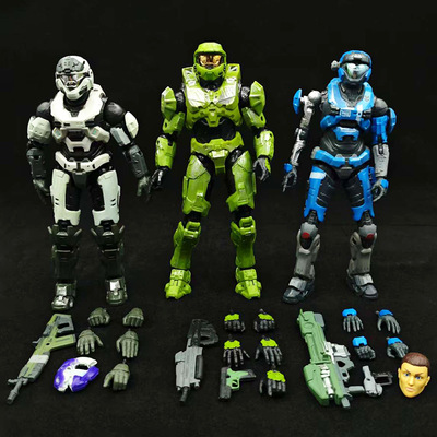 WCT光环无限士官长超可动手办