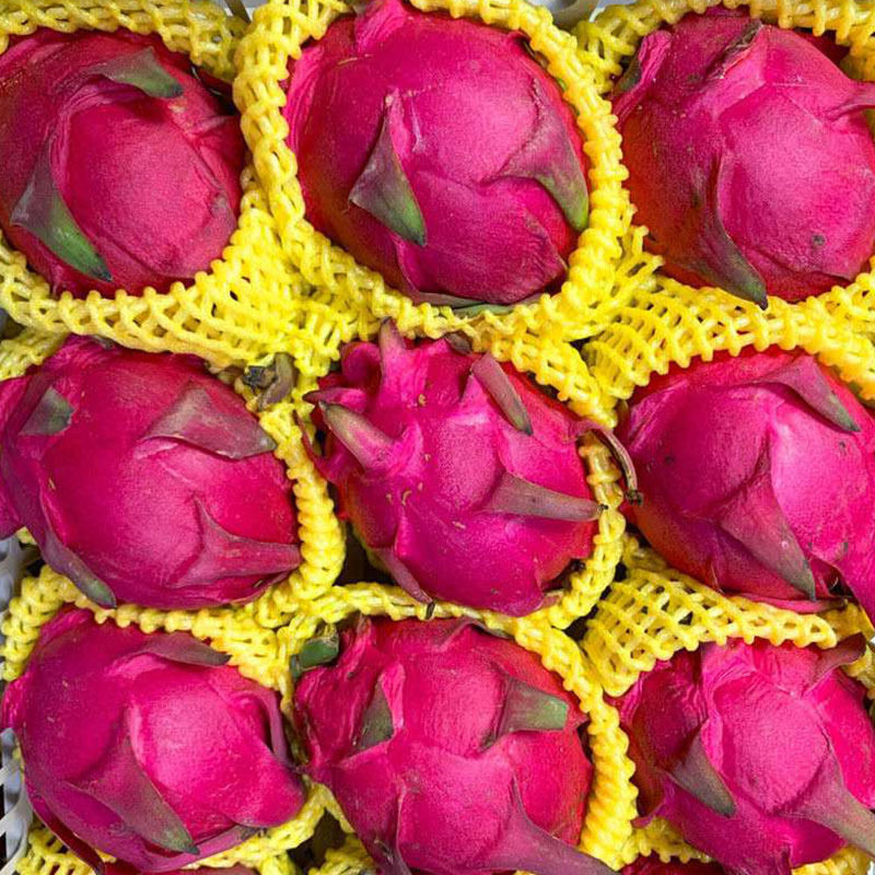 蜜宝一号红心火龙果多汁现摘新鲜水果红肉爆甜皮薄肉厚5斤包邮