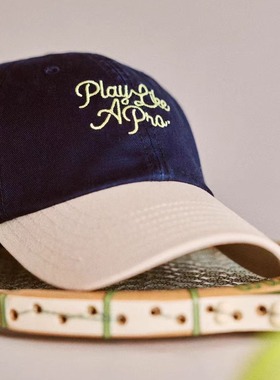 PANE&橙狮体育联名限定-网球主题棒球帽子男女防晒遮阳户外新款