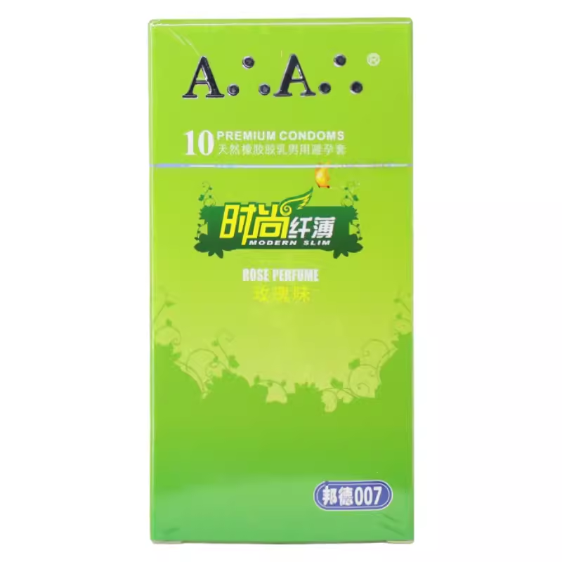 邦德007(时尚纤薄玫瑰香)避孕套10只装