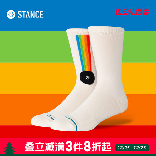 STANCEXPOLAROID联名中筒袜