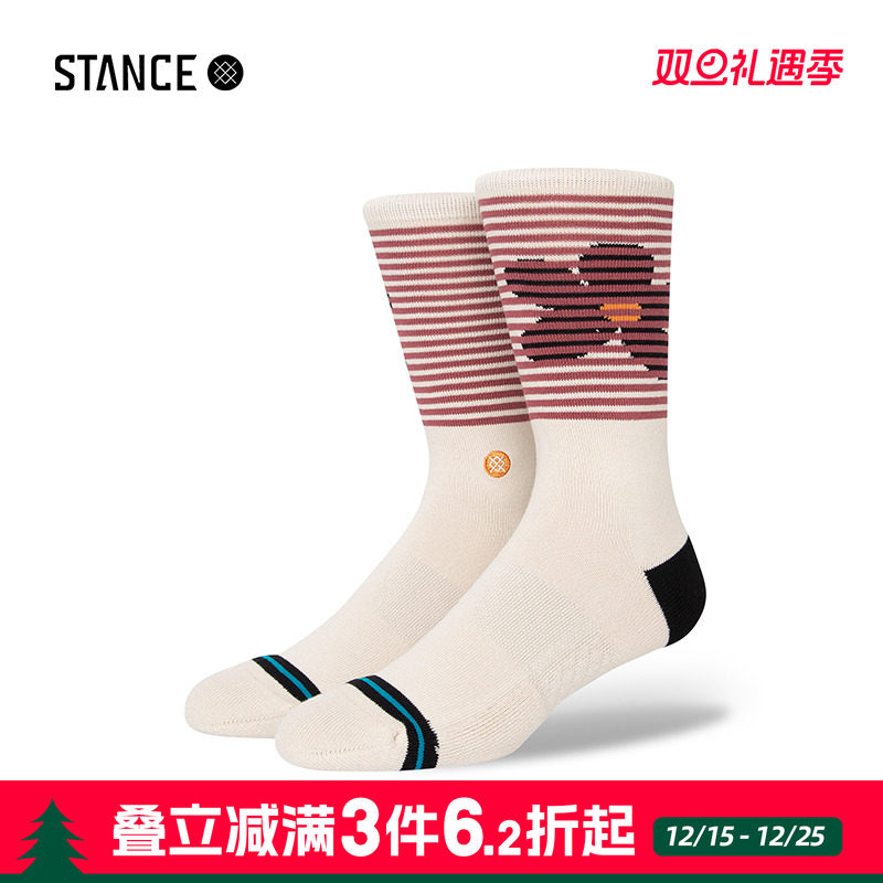 STANCE男女中筒袜春季新款休闲袜