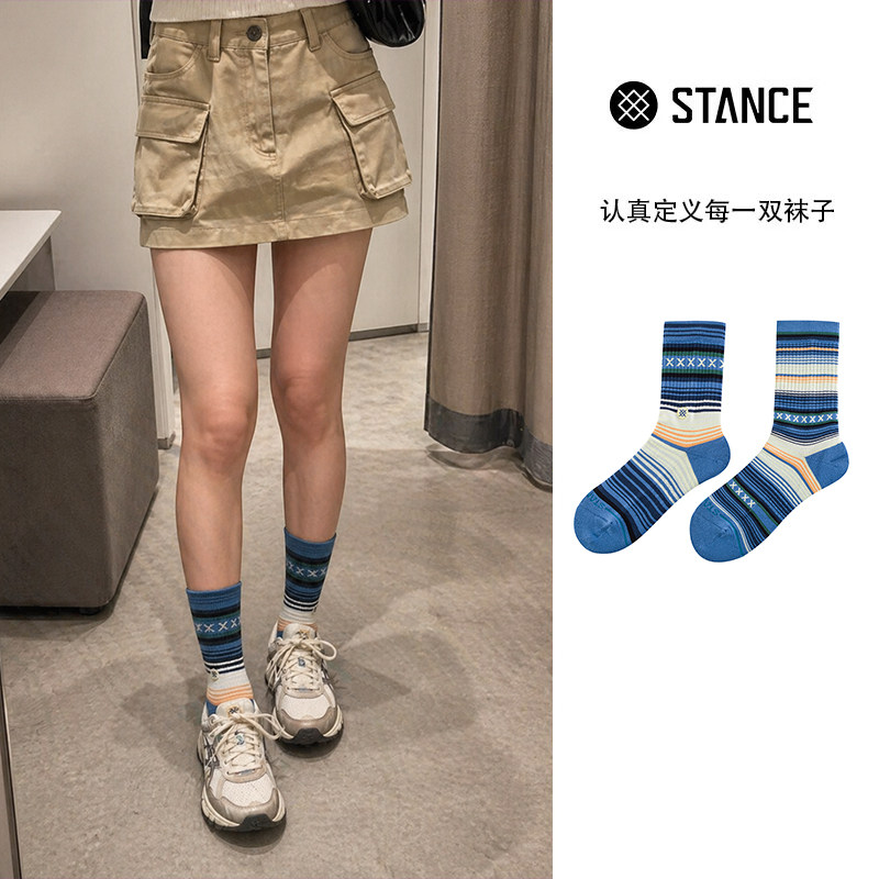 STANCE官方加州风男袜女袜26夏季新款跑步透气无缝袜头中筒袜子