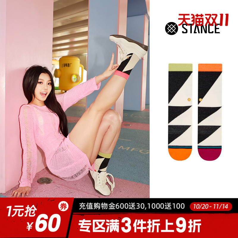 STANCE时尚潮流中筒女袜子