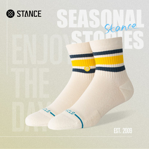 STANCE男女短筒休闲袜