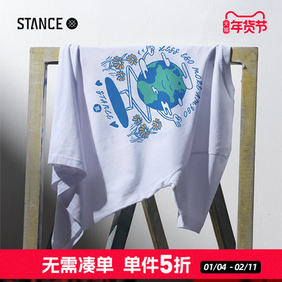 STANCE短袖纯棉男女T-shirt