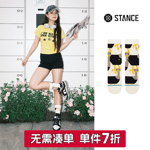 OSTRICH鸵鸟545中筒袜男女休闲棉袜冬季 STANCE THE PEPPER 设计款