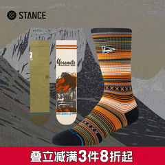 STANCE x 美国国家公园NAT.PARKS联名款中筒休闲袜冬季透气男女袜