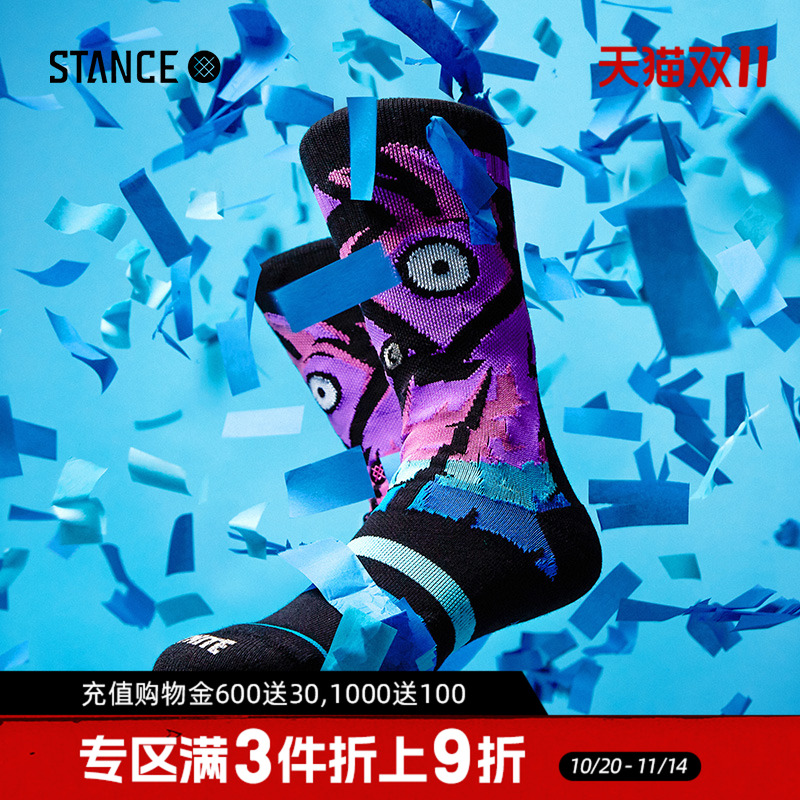 STANCE中筒袜合作款潮袜