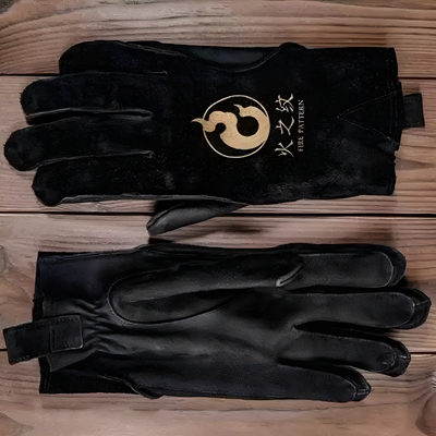 MR MOTOR小熊爪磨砂牛皮真皮户外工装朋克骑行运动复古机车手套