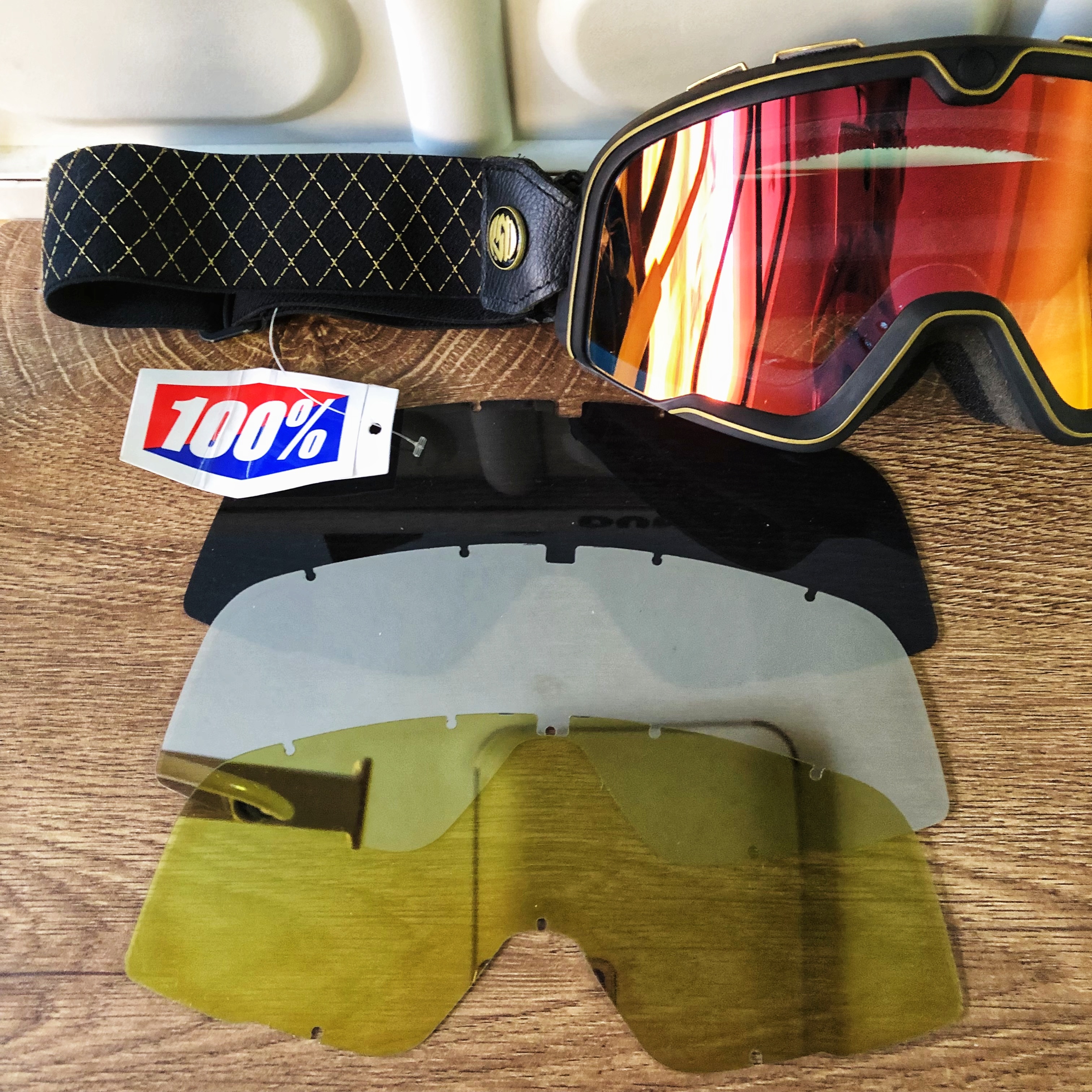 雷摩机车百分百100%风镜BARSTOW系列1:1开模国产专用平替镜片