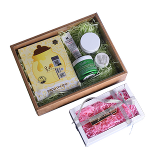 透明pvc天地盖牛皮纸纸盒空礼物包装盒礼盒开窗礼品盒定制小批量