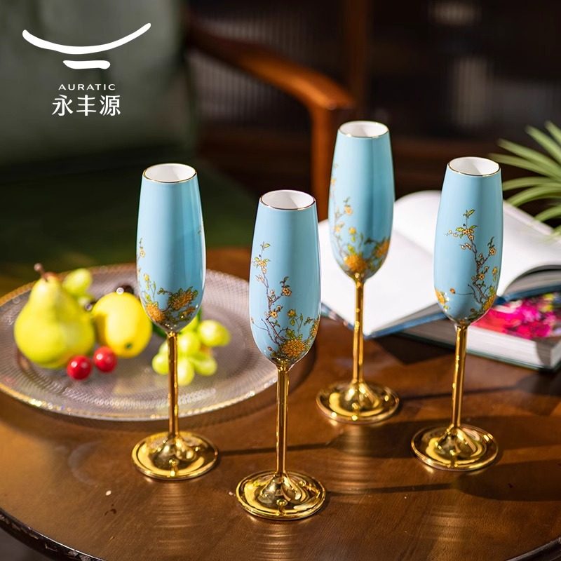 永丰源西湖蓝/海上明珠香槟杯