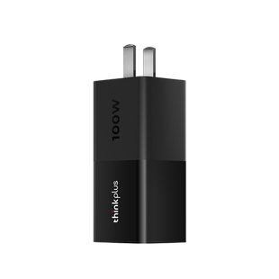 联想thinkplus口红电源氮化镓100W迷你GaN适配器Type-C旅行便携PD快充电头平板手机小新拯救者笔记本电脑通用