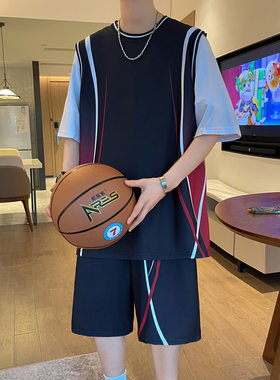 不起球不褪色短袖t恤篮球服套装