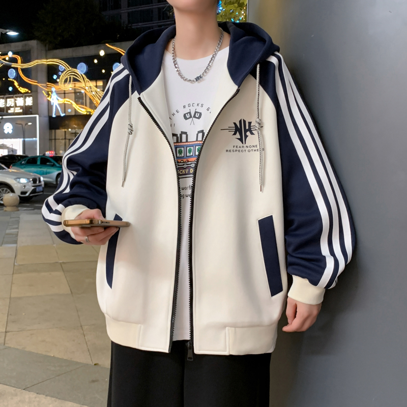 不起球不褪色棒球服外套夹克男