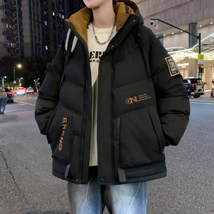 青少年棉衣外套男孩12岁15初中学生13羽绒棉服14大童冬装加厚棉袄