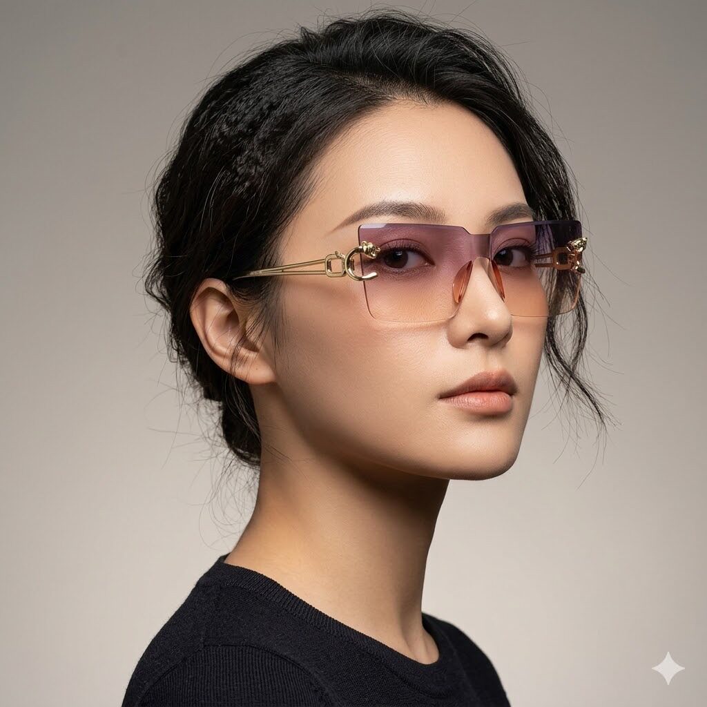 韩版简约休闲果冻色渐变连体片时尚潮流夏季出游遮阳防晒钱太阳镜