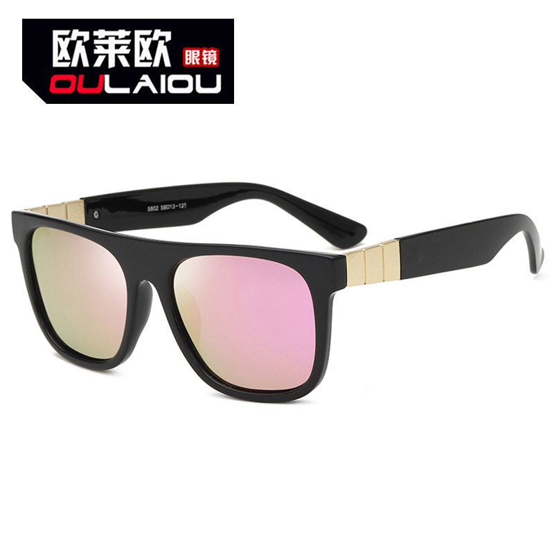 现货偏光太阳镜男防紫外线复古新款墨镜女士欧美潮流眼镜