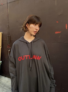 泰国潮牌 mattermakers 灰色长袍卫衣 orm同款