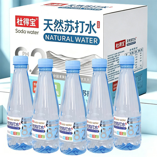 苏打水365ml*12/24瓶弱碱性0添加剂0糖0卡0脂健康饮用水整箱特价