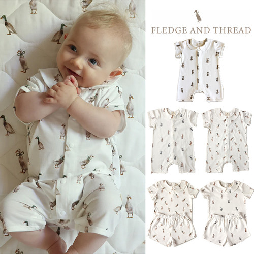 FledgeandThread短袖连体衣