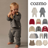 西班牙COZMO 外套 毛衣T恤长裤 AW25新款 婴幼儿童包屁衣连体衣开衫