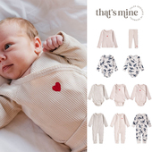 新款 AW25宝宝连体衣新生儿包屁纯棉哈衣爬服婴儿上衣 Mine That