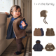 the family AW25新款 儿童加厚纯色外套马甲帽保暖男女秋冬