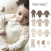 补货到货That Mine宝宝连体衣新生儿包屁纯棉哈衣爬服婴儿胎帽