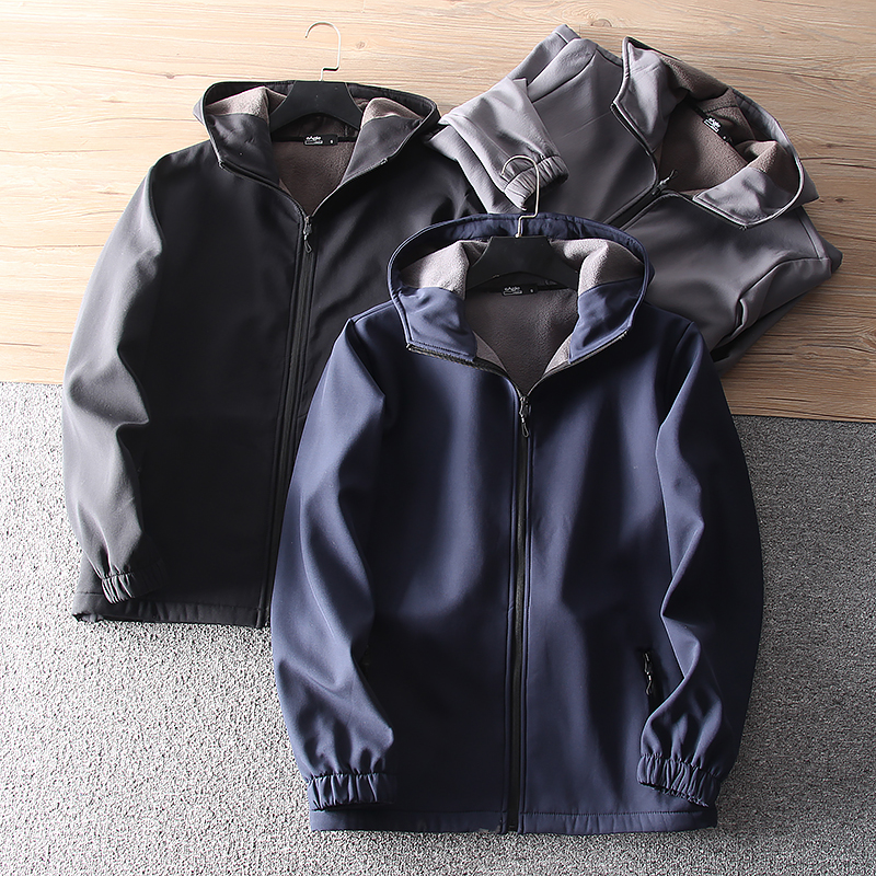 户外运动休闲防风保暖夹克外套
