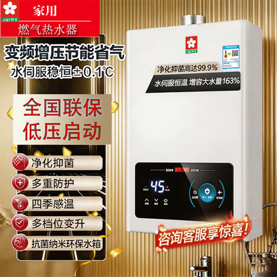 撄花恒温燃气热水器平衡式天然气