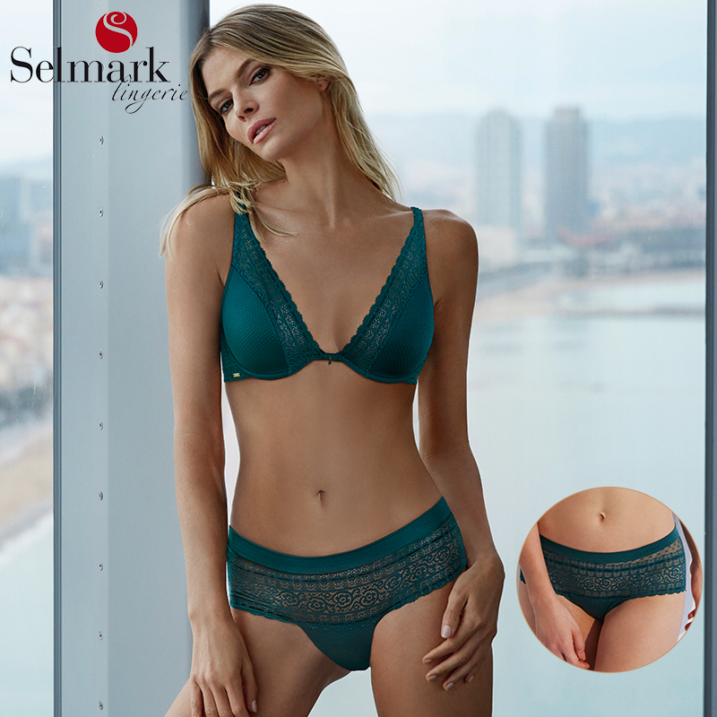 selmark欧洲浪漫蕾丝美臀内裤