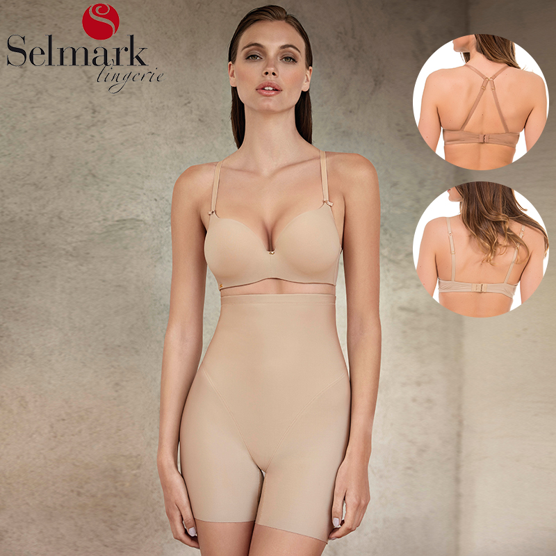 selmark欧洲聚拢空气立体文胸