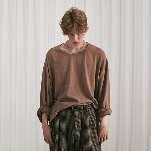 1533羊绒质感阔型宽松针织毛衫