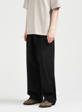 「超值精选」1533夏季轻薄凉感西装裤宽松休闲直筒西裤HUNTINGOLD