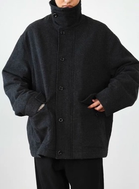 美利奴羊毛风衣 冬季重磅加厚大衣 HUNTINGOLD 1533