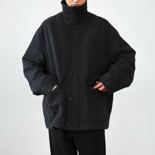 美利奴羊毛风衣 冬季重磅加厚大衣 HUNTINGOLD 1533