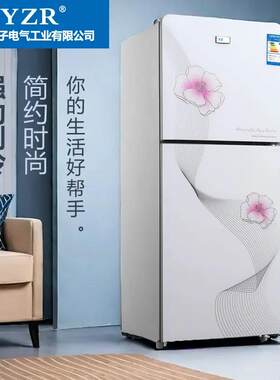 冰箱小型冷冻柜大一点家用出租房便宜白色可爱卧室用的小冰箱节能