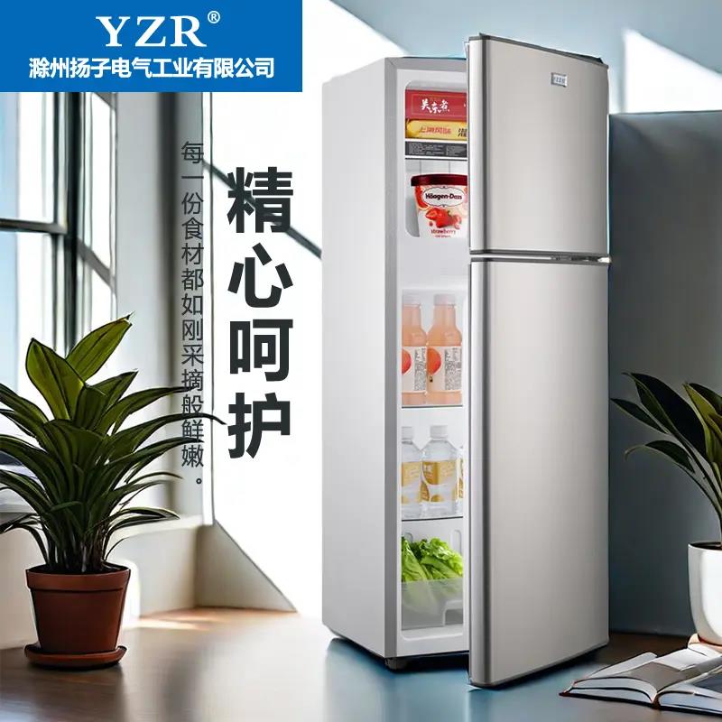 小型实用冷冻省电小冰箱急冻保鲜冷藏两用一体一级能耗电冰箱2人3