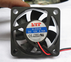 5厘米5cm 12V机箱风扇 静音 电脑电源散热风扇