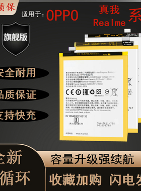 适用Realme真我GT NEO2手机电池3真我GT大师探索版电板BLP849/857