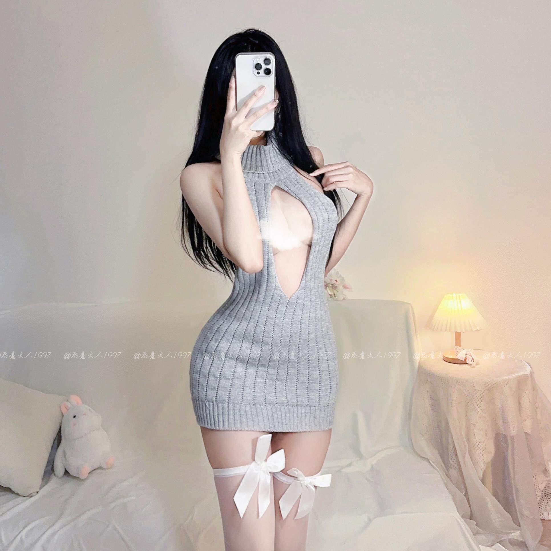 趣味约会战袍性感情趣镂