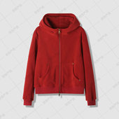 26年春 悠悠粉丝专享 双面摇粒绒显瘦立领百搭卫衣外套