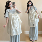 韩版 2026 时尚 孕妇装 三件套 新款