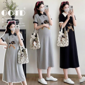 宽松时尚 新款 针织裙POLO领撞色高弹力连衣裙 2026夏季 有货