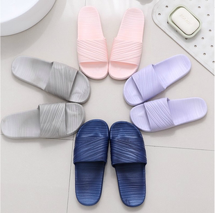 日式室内家用软底拖鞋浴室洗澡防滑情侣外穿凉拖鞋女夏季男家居鞋