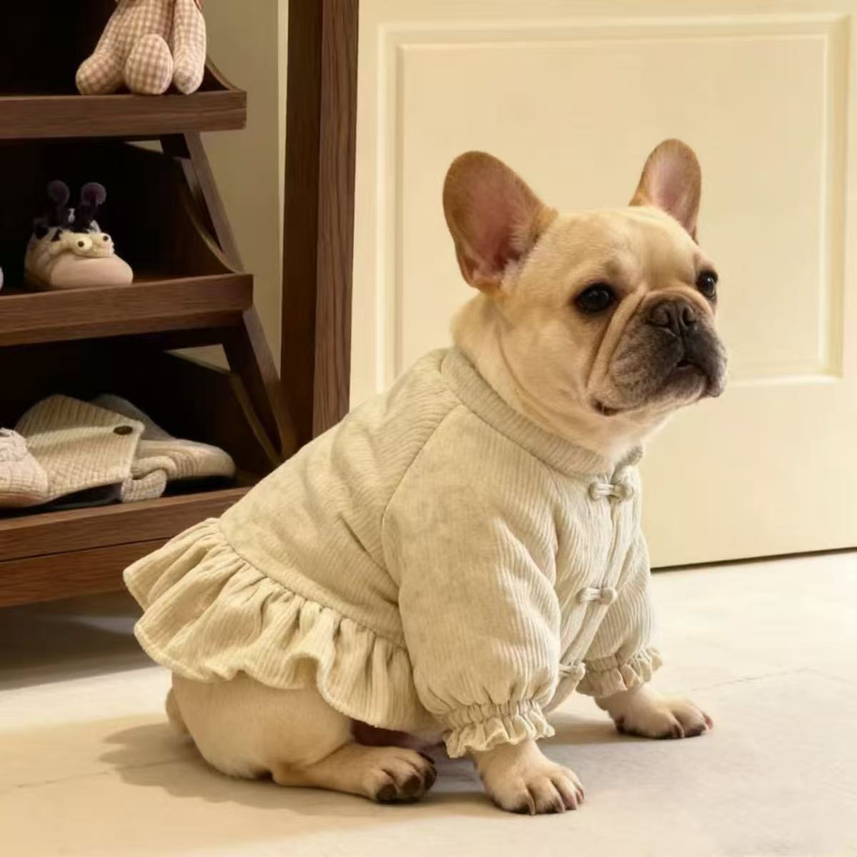 宠物卫衣巴哥法斗狗狗衣服雪纳瑞冬装西高地比熊秋冬季保暖