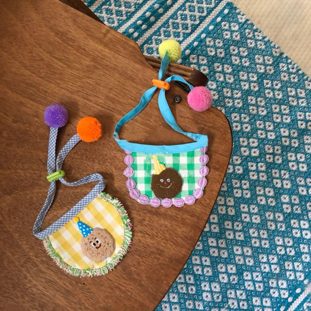 新款网红薄款舒适猫咪可爱甜美围脖口水巾宠物狗狗围兜猫衣服配饰