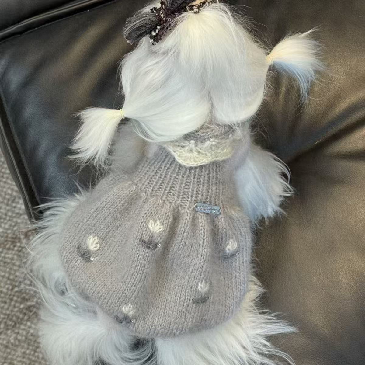 宠物猫咪秋冬秋冬装狗狗衣服毛衣小型泰迪比熊保暖博美可爱雪纳瑞